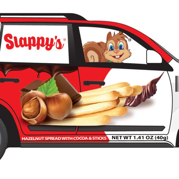 Breadsticks SUV shape Hazelnut Spread