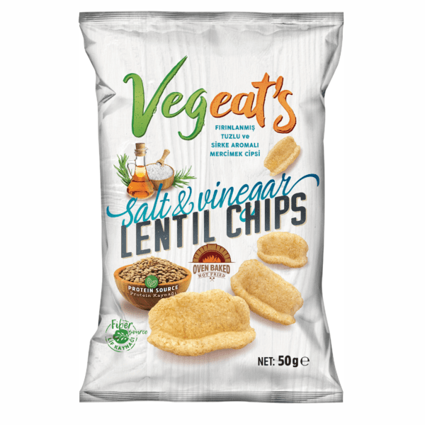 Lentil Chips – Salt and Vinegar